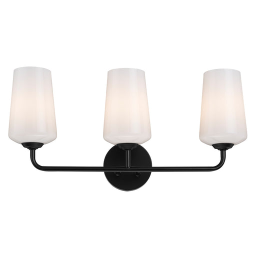 Celino Three Light Bath & Vanity Black