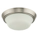 Progress Lighting - P350303-009 - LED Flush Mount - Edessa - Brushed Nickel