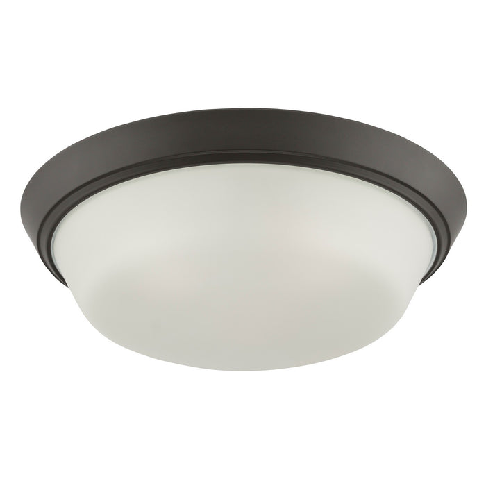 Progress Lighting - P350304-020 - LED Flush Mount - Edessa - Antique Bronze