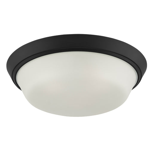 Edessa LED Flush Mount Black