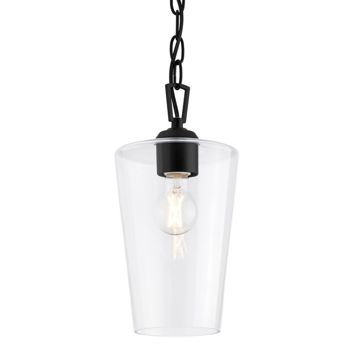 Progress Lighting - P500506-031 - One Light Pendant - Celino - Black