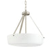 Progress Lighting - P500507-009 - Two Light Convertible Pendant - Lieon - Brushed Nickel