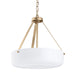 Progress Lighting - P500507-177 - Two Light Convertible Pendant - Lieon - Champagne Bronze