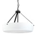 Progress Lighting - P500508-031 - Three Light Convertible Pendant - Lieon - Black