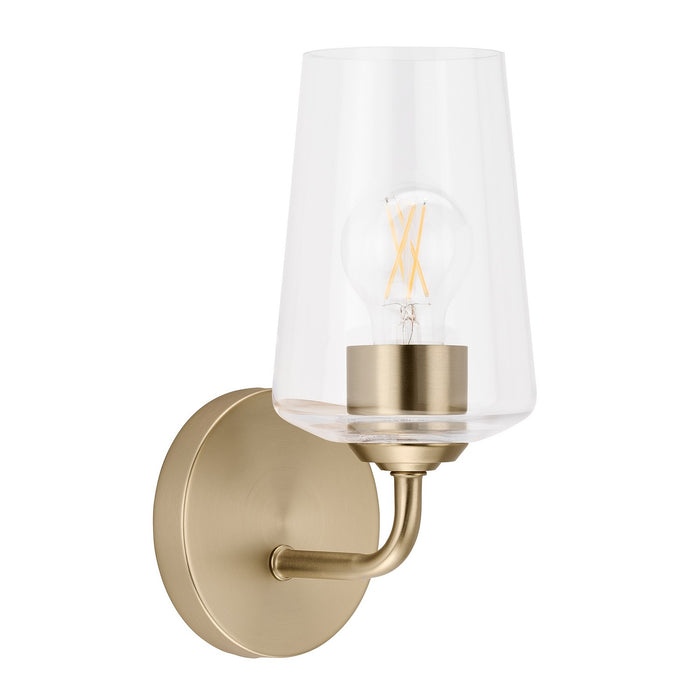 Progress Lighting - P710148-177 - One Light Wall Sconce - Celino - Champagne Bronze