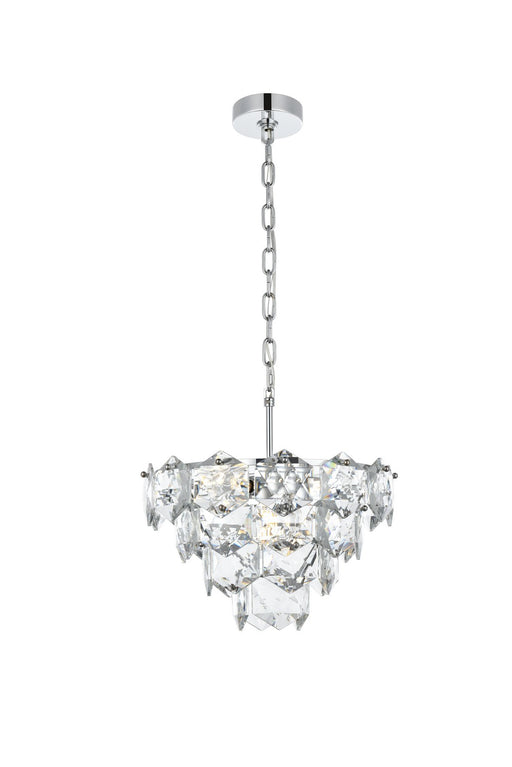 Elegant Lighting - 1050D16C - Six Light Chandelier - Adaline - Chrome
