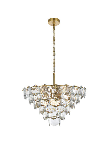 Adaline 11 Light Chandelier Satin Gold
