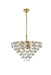 Elegant Lighting - 1050D24SG - 11 Light Chandelier - Adaline - Satin Gold