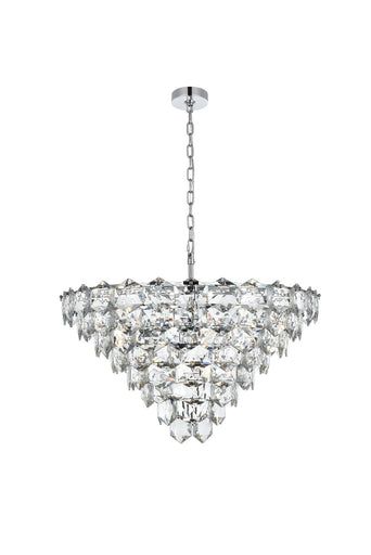 Adaline 15 Light Chandelier Chrome