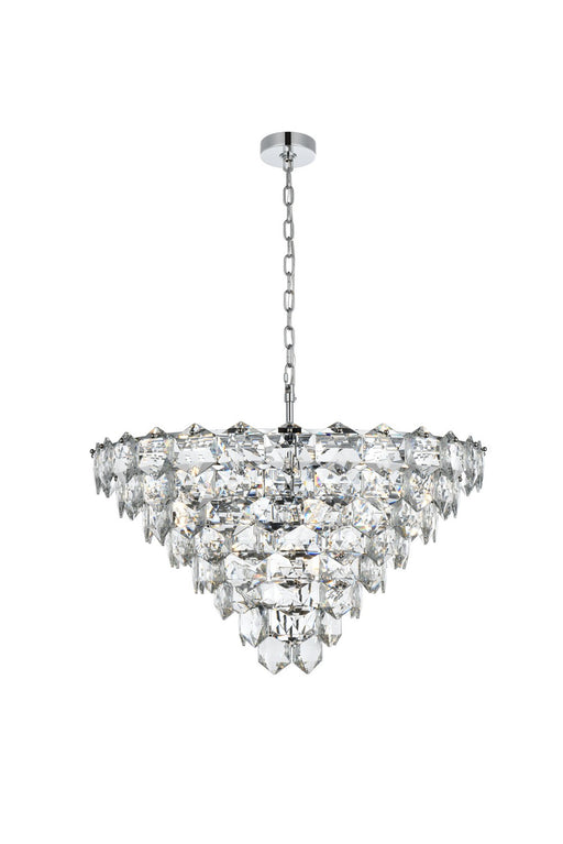 Elegant Lighting - 1050D32C - 15 Light Chandelier - Adaline - Chrome