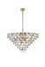 Elegant Lighting - 1050D32SG - 15 Light Chandelier - Adaline - Satin Gold