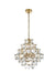 Elegant Lighting - 1050G20SG - 11 Light Chandelier - Adaline - Satin Gold