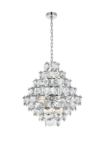 Adaline 15 Light Chandelier Chrome