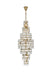 Elegant Lighting - 1050SR24SG - 26 Light Chandelier - Adaline - Satin Gold