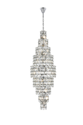 Adaline 41 Light Chandelier Chrome