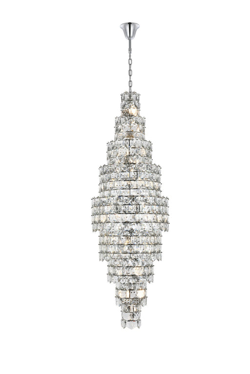 Elegant Lighting - 1050SR30C - 41 Light Chandelier - Adaline - Chrome
