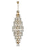Elegant Lighting - 1050SR30SG - 41 Light Chandelier - Adaline - Satin Gold