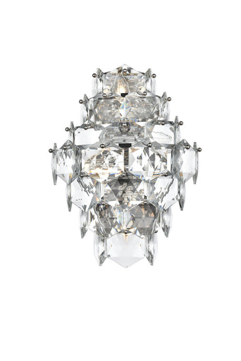 Adaline Four Light Wall Sconce Chrome
