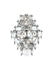 Elegant Lighting - 1050W18C - Four Light Wall Sconce - Adaline - Chrome