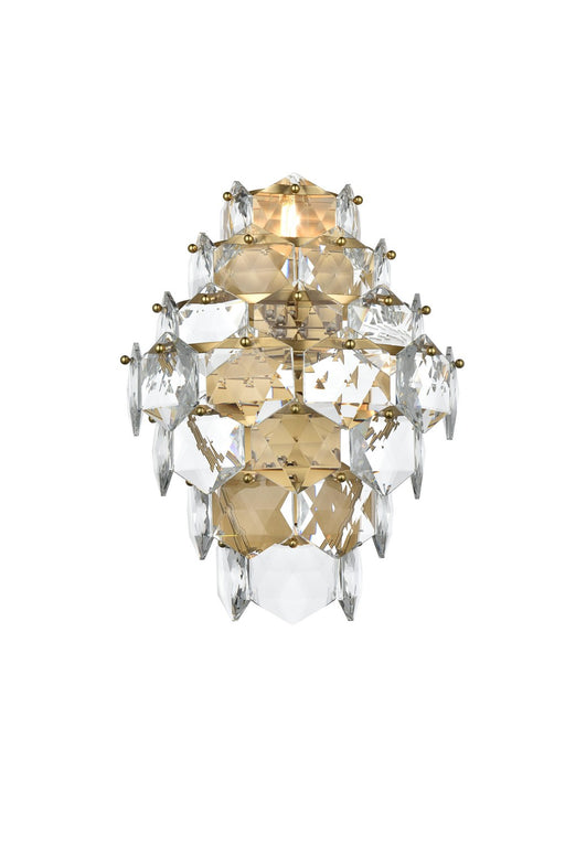 Elegant Lighting - 1050W18SG - Four Light Wall Sconce - Adaline - Satin Gold