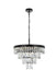 Elegant Lighting - 1060D20BK - Ten Light Chandelier - Josephine - Black