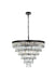 Elegant Lighting - 1060D27BK - 13 Light Chandelier - Josephine - Black