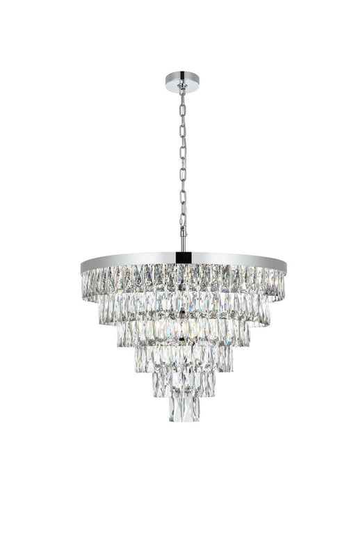Elegant Lighting - 1060D27C - 13 Light Chandelier - Josephine - Chrome