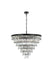 Elegant Lighting - 1060D32BK - 25 Light Chandelier - Josephine - Black