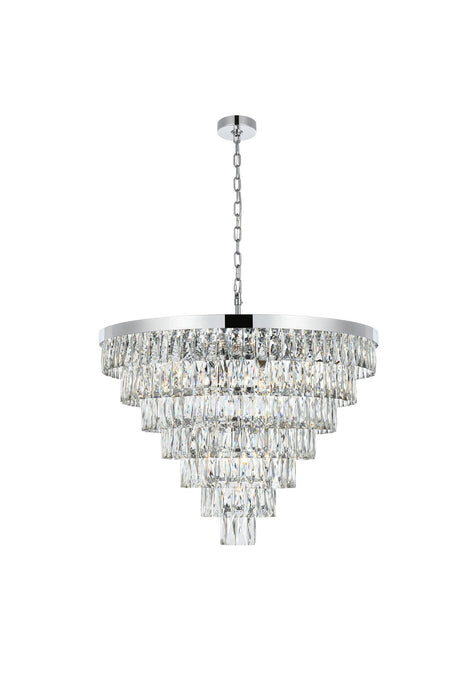 Elegant Lighting - 1060D32C - 25 Light Chandelier - Josephine - Chrome