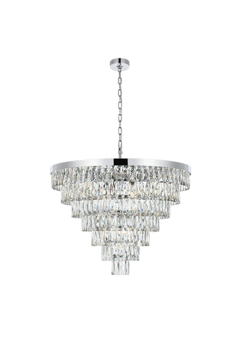 Josephine 25 Light Chandelier Chrome