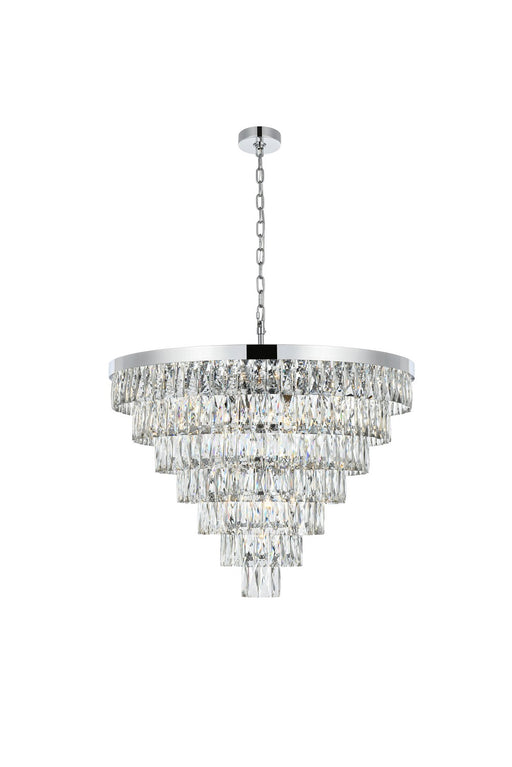 Elegant Lighting - 1060D32C - 25 Light Chandelier - Josephine - Chrome