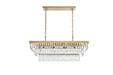 Elegant Lighting - 1060G36SG - 12 Light Chandelier - Josephine - Satin Gold