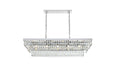 Elegant Lighting - 1060G48C - 17 Light Chandelier - Josephine - Chrome