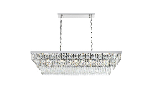 Josephine 17 Light Chandelier Chrome