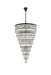 Elegant Lighting - 1060SR41BK - 61 Light Chandelier - Josephine - Black