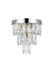 Elegant Lighting - 1060W10C - Two Light Wall Sconce - Josephine - Chrome