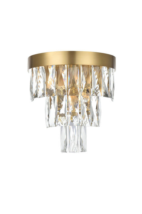 Elegant Lighting - 1060W10SG - Two Light Wall Sconce - Josephine - Satin Gold