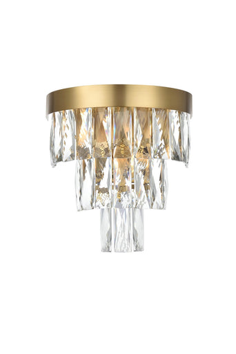 Josephine Two Light Wall Sconce Satin Gold