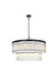 Elegant Lighting - 1070D32BK - 14 Light Chandelier - Harlow - Black