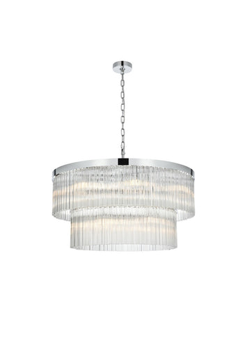 Harlow 14 Light Chandelier Chrome