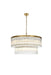 Elegant Lighting - 1070D32SG - 14 Light Chandelier - Harlow - Satin Gold