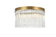 Elegant Lighting - 1070F16SG - Four Light Flush Mount - Harlow - Satin Gold