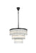 Elegant Lighting - 1070G32BK - 18 Light Chandelier - Harlow - Black