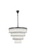 Elegant Lighting - 1070G40BK - 28 Light Chandelier - Harlow - Black