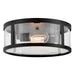 Lark - 82053BK - LED Flush Mount - Alfie - Black