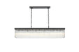 Elegant Lighting - 1070G49BK - Six Light Chandelier - Harlow - Black
