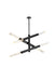 Elegant Lighting - 2085L3BK - Six Light Pendant - Ari - Black