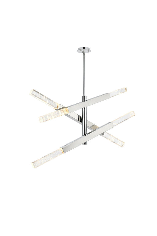 Elegant Lighting - 2085L3C - Six Light Pendant - Ari - Chrome