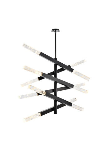 Ari 12 Light Pendant Black