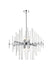 Elegant Lighting - 2502D27C - Eight Light Pendant - Sienna - Chrome